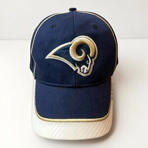 Los Angeles Rams NFL Adults Football Baseball Cap One Size Navy Adjustable Hat